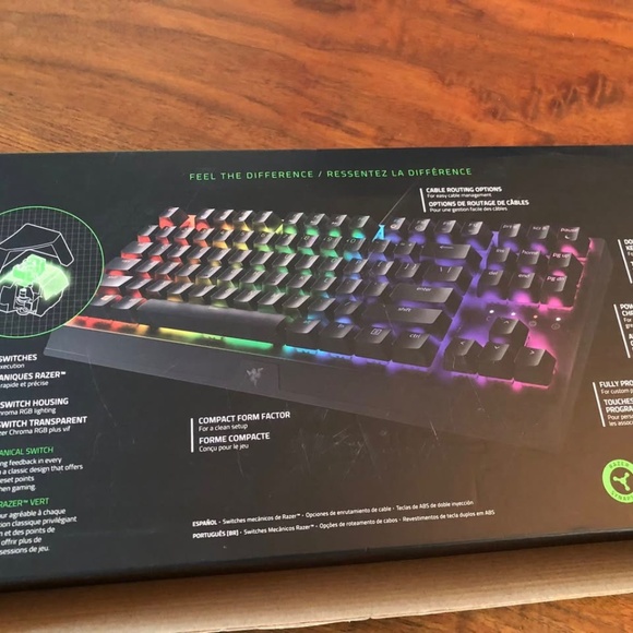 Razer Blackwidow V3 gaming keyboard - Picture 3 of 11